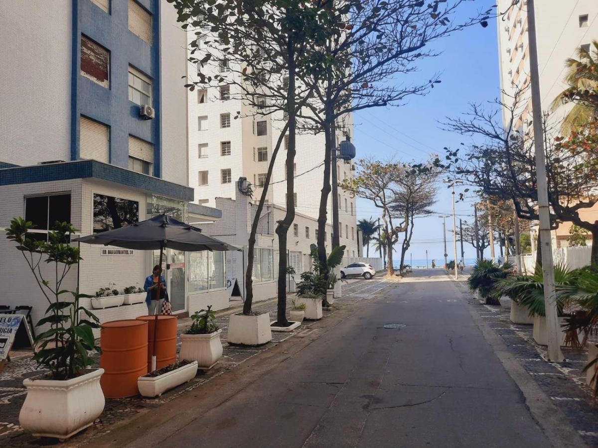 Studio 811 Pitangueiras - Edificio Bandeirantes - Com Estacionamento Incluido Guarujá Exteriör bild